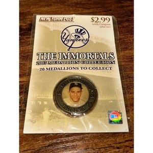 Yogi Berra 2005 New York Yankees NY Post Medallion Coin The Immortals Collection